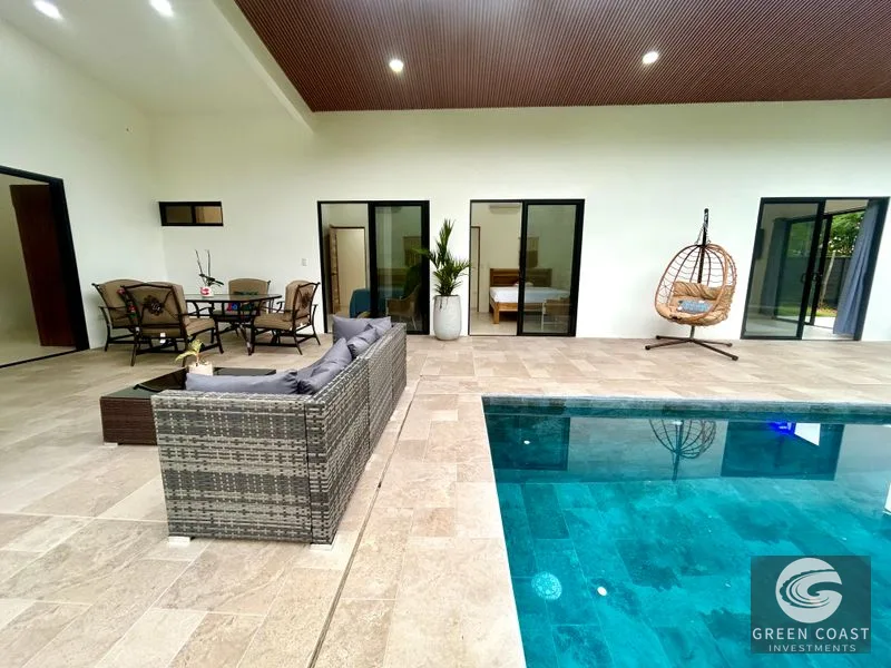 Uvita Modern Oasis: Turn-Key 3-Bed Villa with Pool, Mountain Views & Beach Access — view 18, Uvita, Osa, Costa Rica