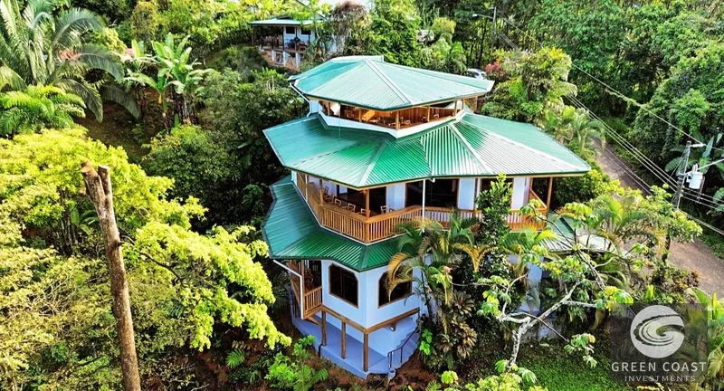 Luxury Teak Estate with Ocean Views & Natural Pool near Dominical — view 3, Barú San José, Pérez Zeledón, Costa Rica