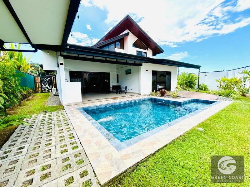 Reduced! Tropical Modern Uvita Home: Private Pool, Furnished, Near Whale's Tail & Town — view 1, Bahía Ballena, Osa, Costa Rica
