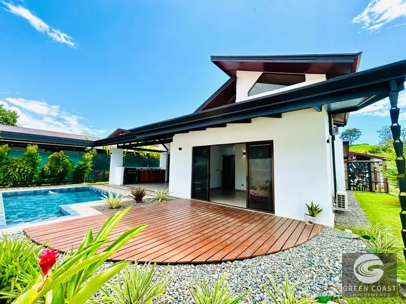 Reduced! Tropical Modern Uvita Home: Private Pool, Furnished, Near Whale's Tail & Town — view 3, Bahía Ballena, Osa, Costa Rica
