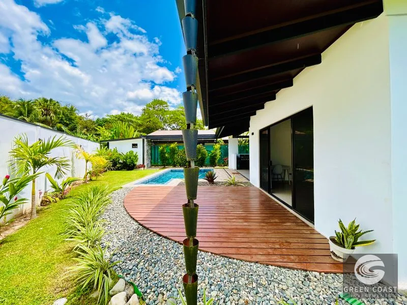 Reduced! Tropical Modern Uvita Home: Private Pool, Furnished, Near Whale's Tail & Town — view 4, Bahía Ballena, Osa, Costa Rica