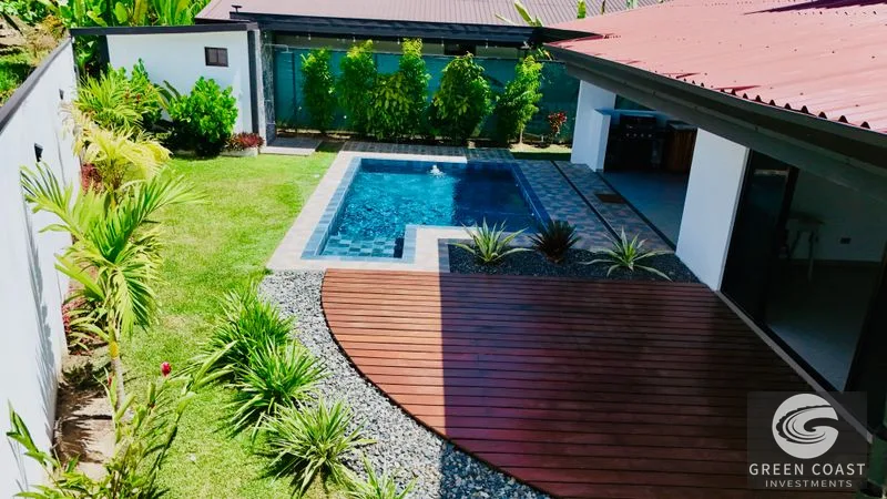 Reduced! Tropical Modern Uvita Home: Private Pool, Furnished, Near Whale's Tail & Town — view 5, Bahía Ballena, Osa, Costa Rica