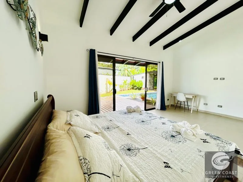 Reduced! Tropical Modern Uvita Home: Private Pool, Furnished, Near Whale's Tail & Town — view 21, Bahía Ballena, Osa, Costa Rica
