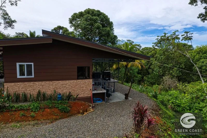 Dominical Mountain Retreat: Ocean Glimpses & Fruit Orchard — view 4, Dominical, Costa Rica