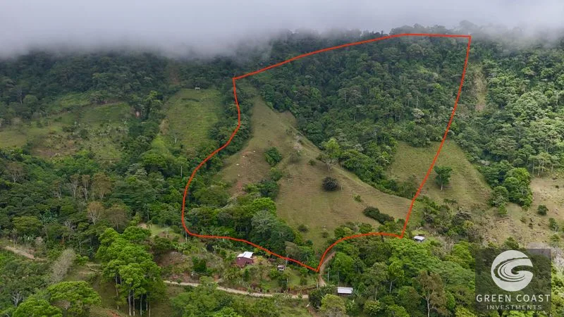 17.2 Acre Ocean & Mountain View Land Near Uvita - Build Your Dream Retreat — view 1, Uvita, Uvita, Costa Rica