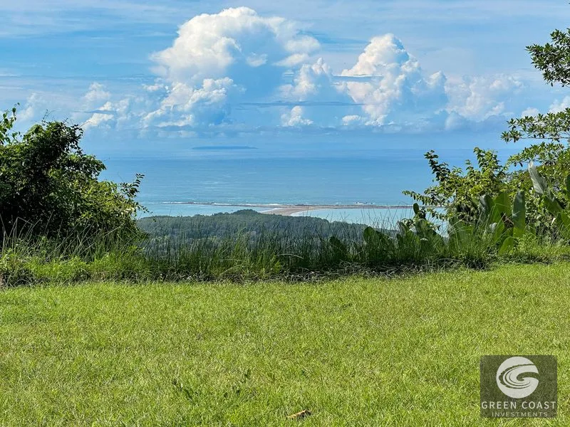 1.5 Acre Jungle Lot with Panoramic Whale's Tail & Ocean Views - Near Uvita! — view 2, Uvita, Osa, Costa Rica
