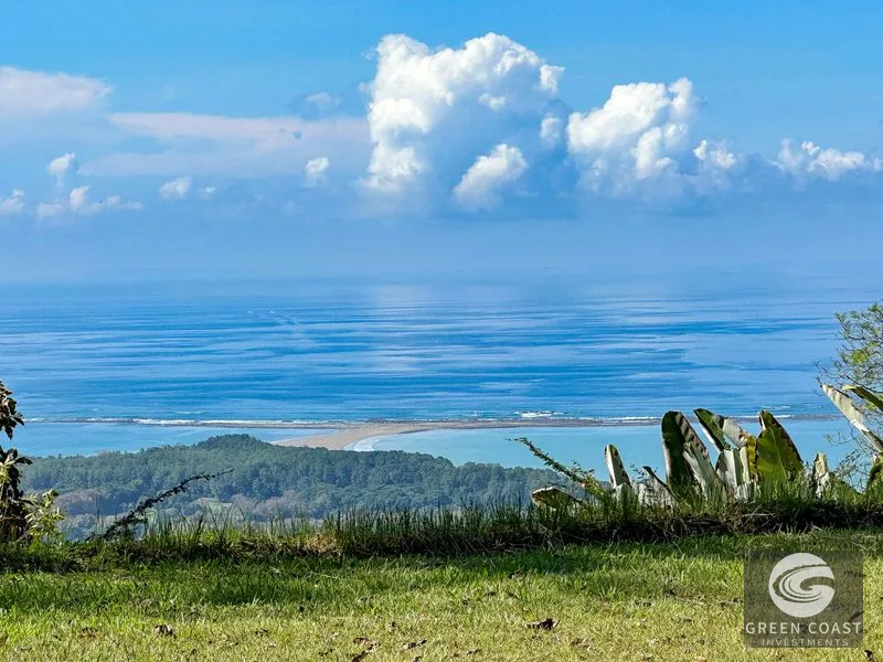 1.5 Acre Jungle Lot with Panoramic Whale's Tail & Ocean Views - Near Uvita! — view 5, Uvita, Osa, Costa Rica