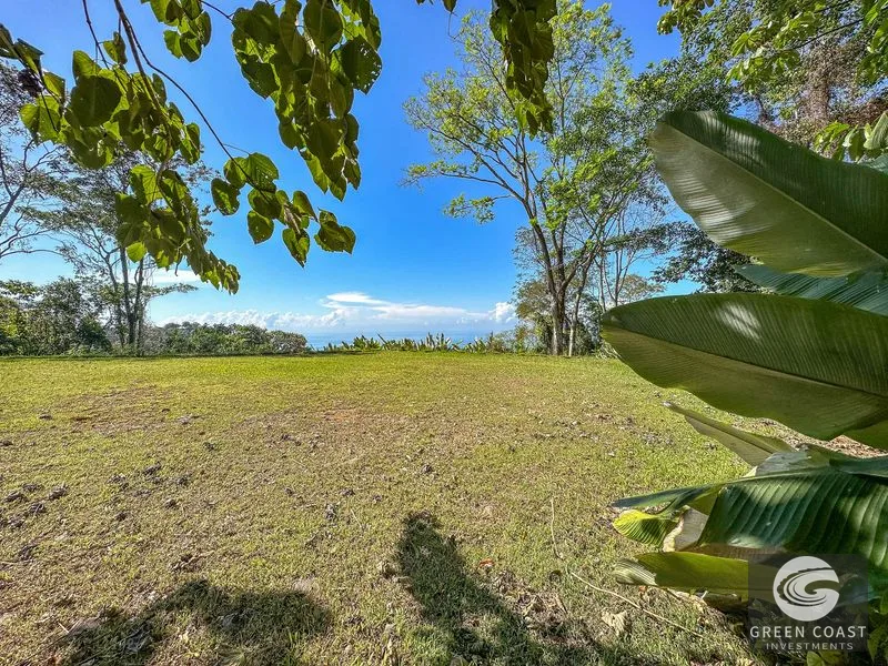 1.5 Acre Jungle Lot with Panoramic Whale's Tail & Ocean Views - Near Uvita! — view 11, Uvita, Osa, Costa Rica