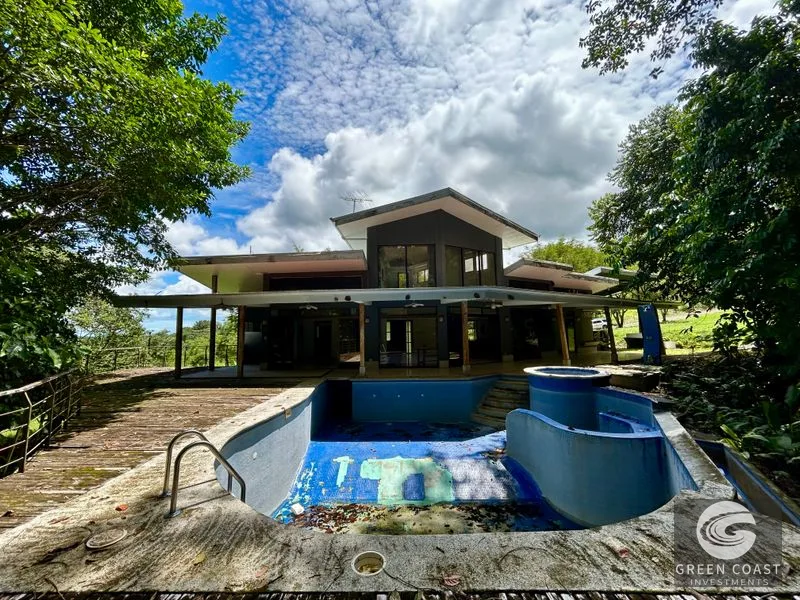 Palmar Norte Estate: 7.58 Acres, Main Home, Guest House & Pool Near New Int'l Airport — view 3, Palmar, Osa, Costa Rica