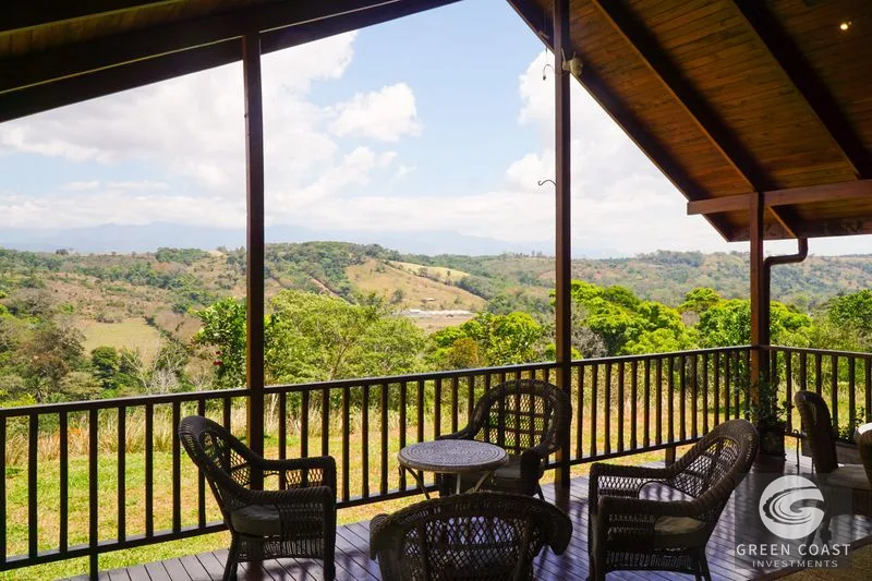 Modern Mountain Retreat in Pacuar: 3.5 Acres, Creek & Views. Optional 4 Addtl. Acres! — view 6, Pérez Zeledón, Costa Rica