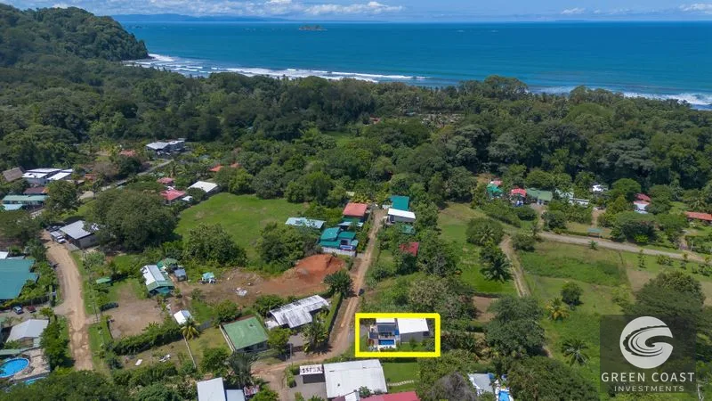 Uvita Beach Home: Walk to Marino Ballena National Park, Pool & Income Potential — view 2, Bahía Ballena, Osa, Costa Rica