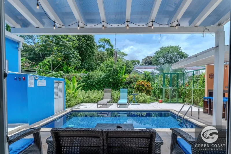 Uvita Beach Home: Walk to Marino Ballena National Park, Pool & Income Potential — view 3, Bahía Ballena, Osa, Costa Rica