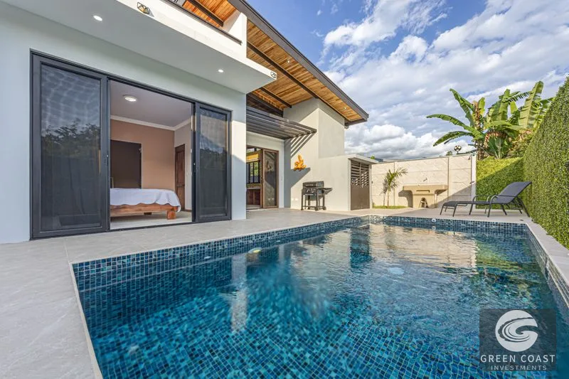 Uvita Modern Oasis: 3BR Villa with Pool, Smart Home Tech & Airbnb Ready — view 4, Bahía Ballena, Osa, Costa Rica
