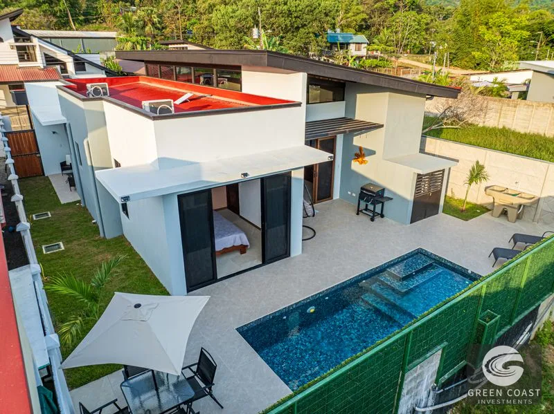 Uvita Modern Oasis: 3BR Villa with Pool, Smart Home Tech & Airbnb Ready — view 8, Bahía Ballena, Osa, Costa Rica