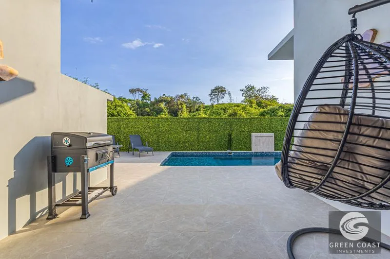 Uvita Modern Oasis: 3BR Villa with Pool, Smart Home Tech & Airbnb Ready — view 18, Bahía Ballena, Osa, Costa Rica