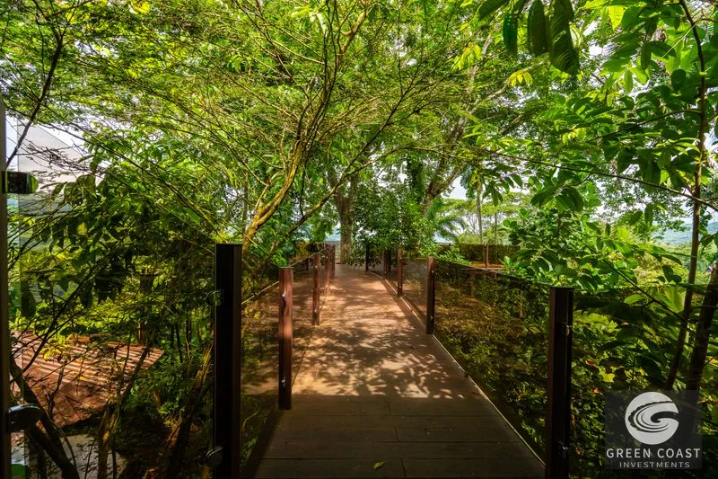 Nauyaca Waterfalls Gateway Estate: Luxury Jungle Home with Sky Platform & Income Potential — view 1, Dominical, Costa Rica