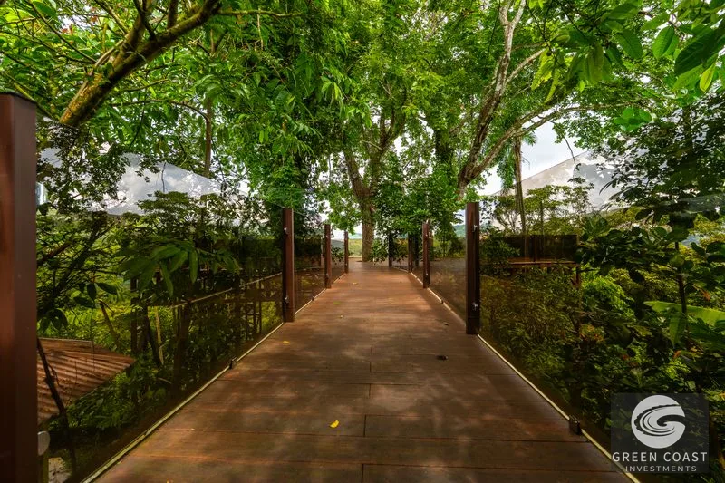 Nauyaca Waterfalls Gateway Estate: Luxury Jungle Home with Sky Platform & Income Potential — view 8, Dominical, Costa Rica