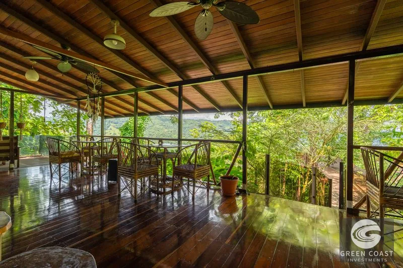Nauyaca Waterfalls Gateway Estate: Luxury Jungle Home with Sky Platform & Income Potential — view 9, Dominical, Costa Rica