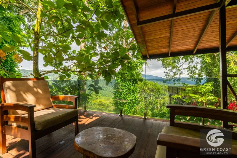 Nauyaca Waterfalls Gateway Estate: Luxury Jungle Home with Sky Platform & Income Potential — view 16, Dominical, Costa Rica