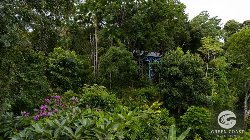 Nauyaca Waterfalls Gateway Estate: Luxury Jungle Home with Sky Platform & Income Potential — view 30, Dominical, Costa Rica