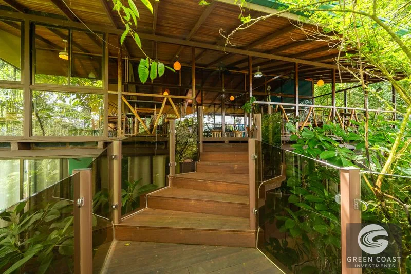Nauyaca Waterfalls Gateway Estate: Luxury Jungle Home with Sky Platform & Income Potential — view 43, Dominical, Costa Rica