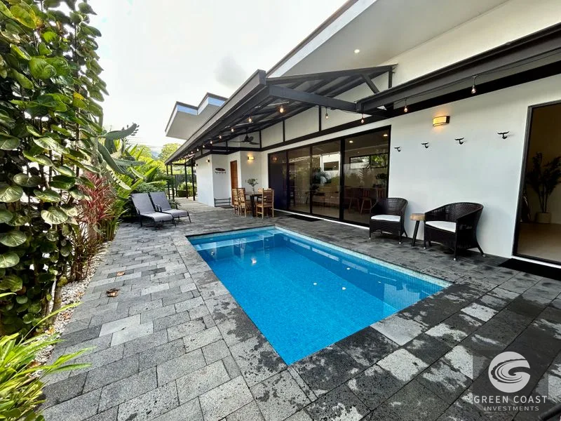 Uvita Modern Oasis: 3-Bed Home, Pool, Walk to Beach & Town – Perfect for Living or Airbnb! — view 91, Bahía Ballena, Osa, Costa Rica