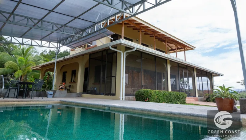 Panoramic Ocean View Estate with Private Pool & Mountain Breezes — view 5, Parrita, Costa Rica