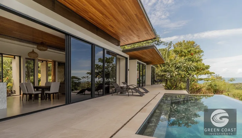 Luxury Modern Ocean View Estate: Panoramic Views from Esterillos to Hermosa Beach — view 5, Jacó, Costa Rica