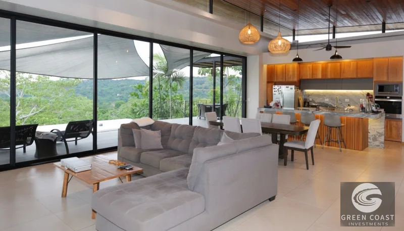 Luxury Modern Ocean View Estate: Panoramic Views from Esterillos to Hermosa Beach — view 11, Jacó, Costa Rica
