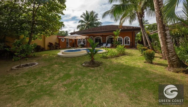 Costa del Sol: Furnished 3-Bed Home, Large Lot, Pool & Garage – Steps to Beach! — view 6, Esterillos, Parrita, Costa Rica