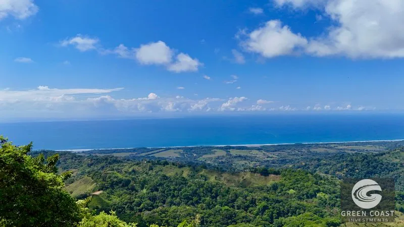 74-Acre Hatillo Highlands Estate: Private Nature Sanctuary with Ocean Views & Development Potential — view 1, Dominical, Costa Rica