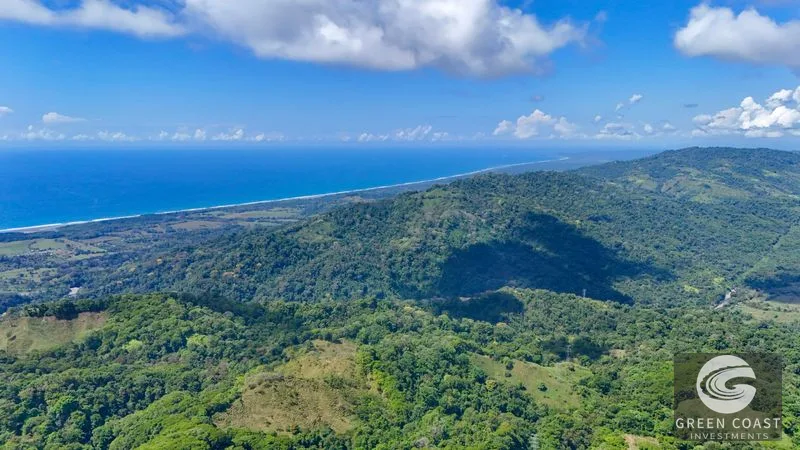 74-Acre Hatillo Highlands Estate: Private Nature Sanctuary with Ocean Views & Development Potential — view 2, Dominical, Costa Rica