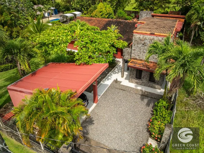 Titled Beachlover's Paradise! 3 Master Bed Compund w Pool, Loft, Extra Lot — view 6, Jacó, Costa Rica