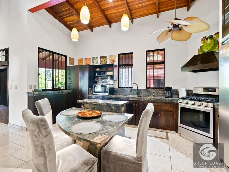 Titled Beachlover's Paradise! 3 Master Bed Compund w Pool, Loft, Extra Lot — view 17, Jacó, Costa Rica