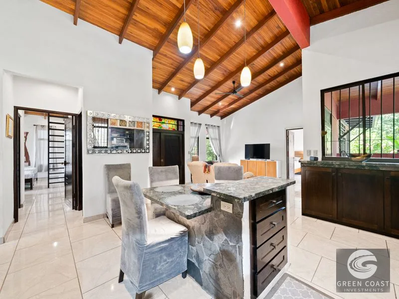Titled Beachlover's Paradise! 3 Master Bed Compund w Pool, Loft, Extra Lot — view 18, Jacó, Costa Rica