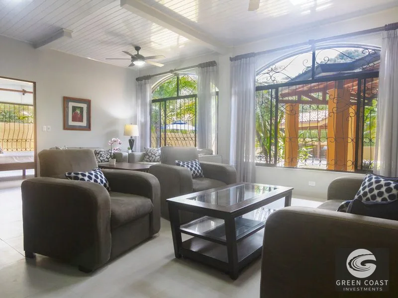 Titled Beachlover's Paradise! 3 Master Bed Compund w Pool, Loft, Extra Lot — view 49, Jacó, Costa Rica