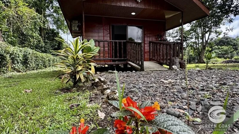 Nature Retreat Near La Fortuna: Furnished Cabin with Airbnb Potential — view 2, La Tigra, San Carlos, Costa Rica