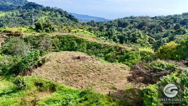 1.7 Acre Ocean View Lot in Matapalo Hills: Off-Grid Living with Mountain & Stream Views — view 8, Matapalo, Savegre, Costa Rica