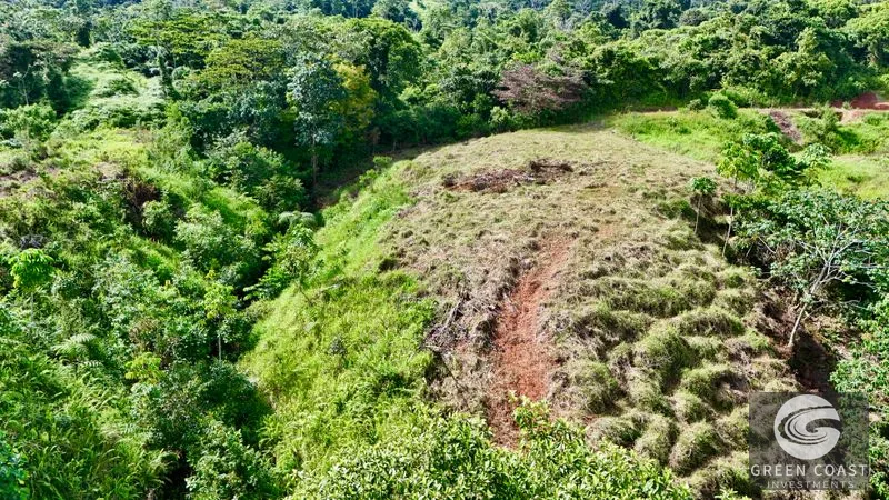 1.7 Acre Ocean View Lot in Matapalo Hills: Off-Grid Living with Mountain & Stream Views — view 13, Matapalo, Savegre, Costa Rica