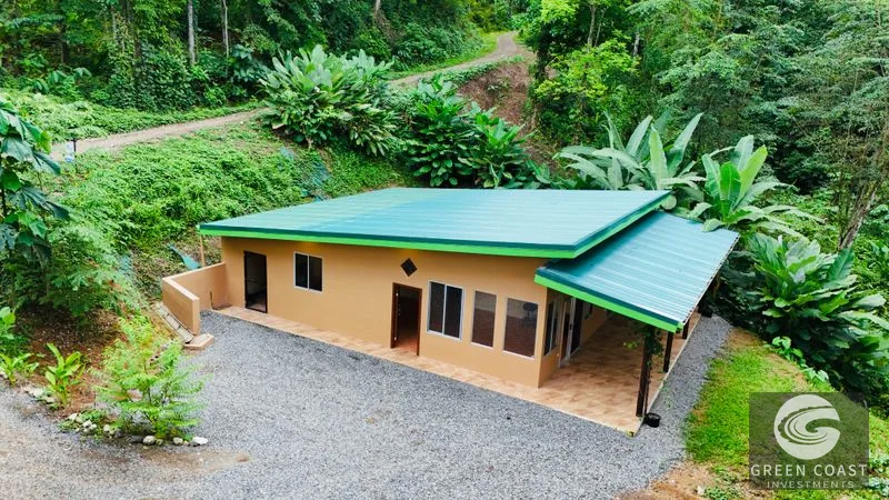 Jungle Oasis Near Uvita: Private Home with Development Potential & Wildlife — view 1, Uvita, Osa, Costa Rica