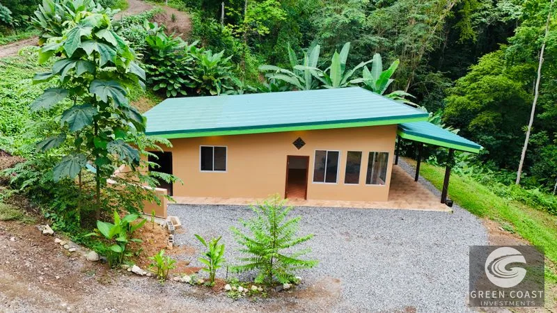 Jungle Oasis Near Uvita: Private Home with Development Potential & Wildlife — view 2, Uvita, Osa, Costa Rica