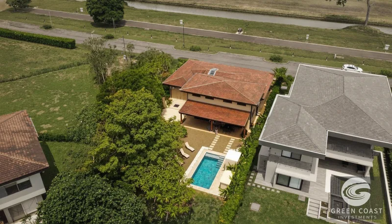 Lakefront Duplex at Místico: Private Pool, Dock & Dual Income Potential in Playa Hermosa — view 1, Jacó, Costa Rica