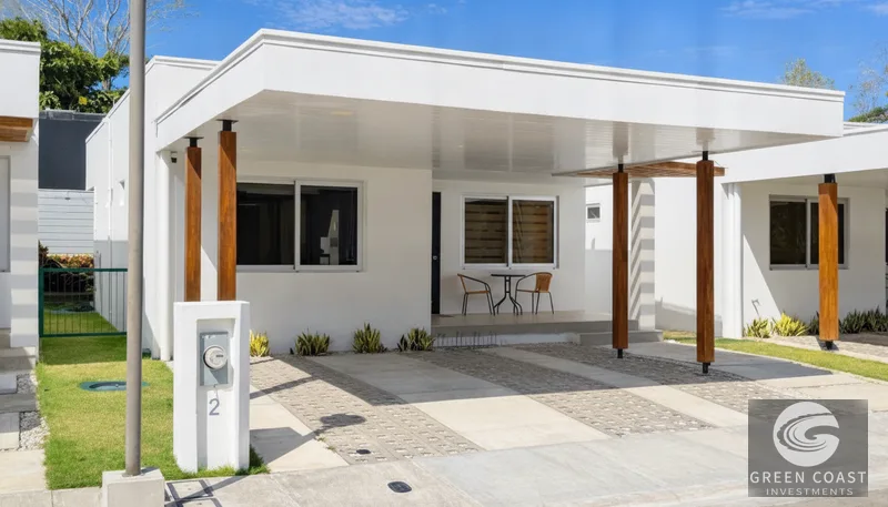 Modern 2BR Jacó Home with Private Pool, Solar Panels & Gated Amenities — view 2, Jacó, Garabito, Costa Rica