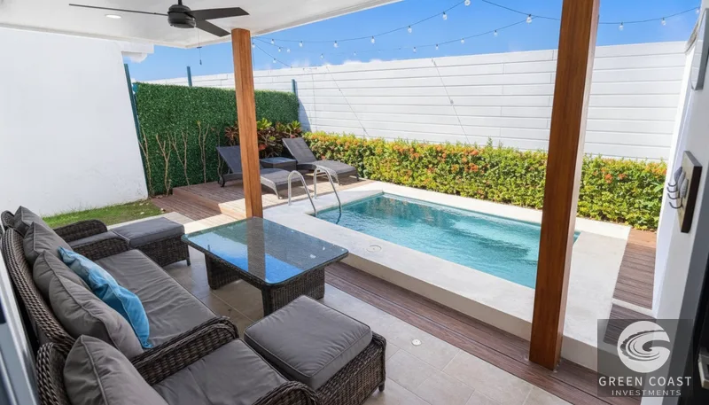 Modern 2BR Jacó Home with Private Pool, Solar Panels & Gated Amenities — view 10, Jacó, Garabito, Costa Rica