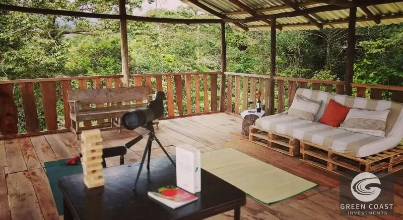 Costa Rica Eco-Lodge: Rainforest Retreat with Hotel, Restaurant & 40 Acres Near La Fortuna — view 1, La Tigra, San Carlos, Costa Rica