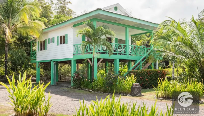 Beachfront Bungalow in Playa Hermosa: Gated, Furnished, & Income-Ready with Pool & Office — view 2, Jacó, Costa Rica