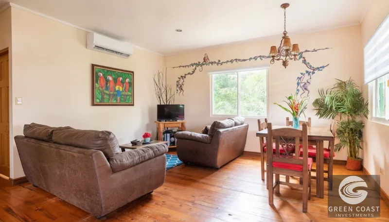 Beachfront Bungalow in Playa Hermosa: Gated, Furnished, & Income-Ready with Pool & Office — view 5, Jacó, Costa Rica