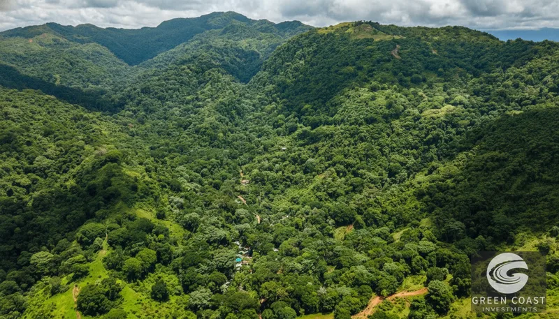 Riverside Sanctuary in Playa Hermosa: Waterfalls, Wildlife & Ocean Views in Gated Community — view 3, Jacó, Costa Rica