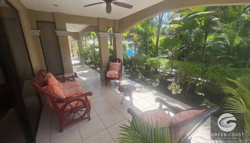 Monte Carlo Oasis: Furnished 2BR Condo with Huge Patio in Gated Jacó Community — view 6, Jacó, Costa Rica