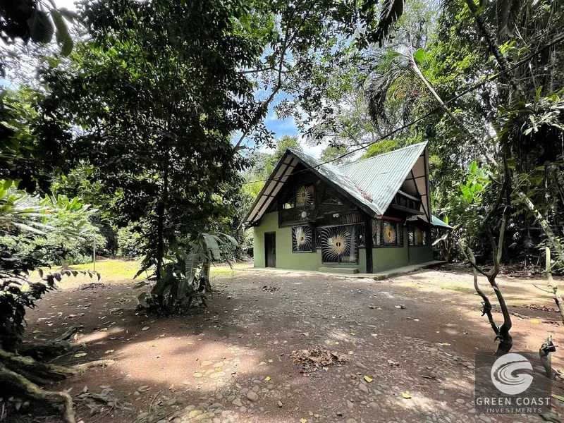 Custom Jungle Oasis with Beach Access and Wildlife in Playa Negra — view 1, Cahuita, Talamanca, Costa Rica
